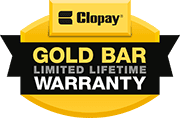 Clopay Gold BAr Limited Lifetime Warranty